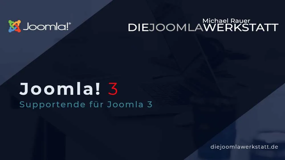 Supportende für Joomla 3