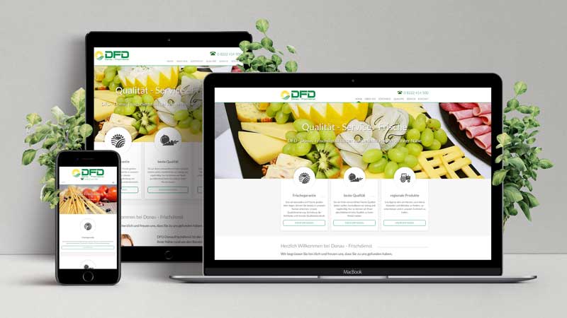 Responsive Ansicht DFD